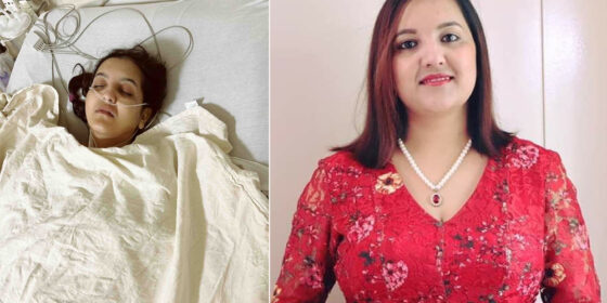 श्लोक वाचिका सरु गुरागाईंलाई घाँटीको क्यान्सर