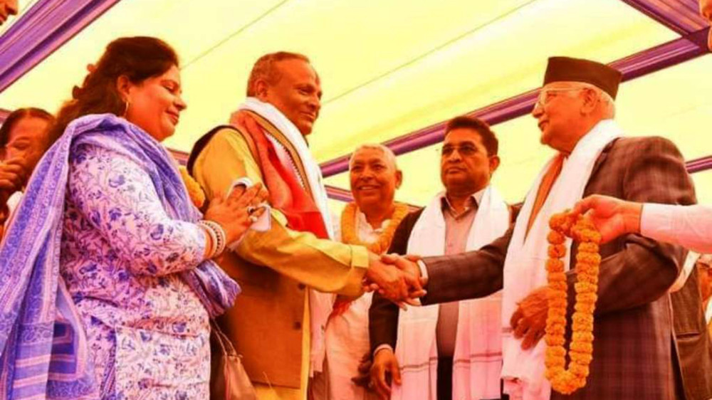 पप्पु कन्स्ट्रक्सनका पूर्वसञ्चालक हरिनारायण रौनियार एमाले प्रवेश