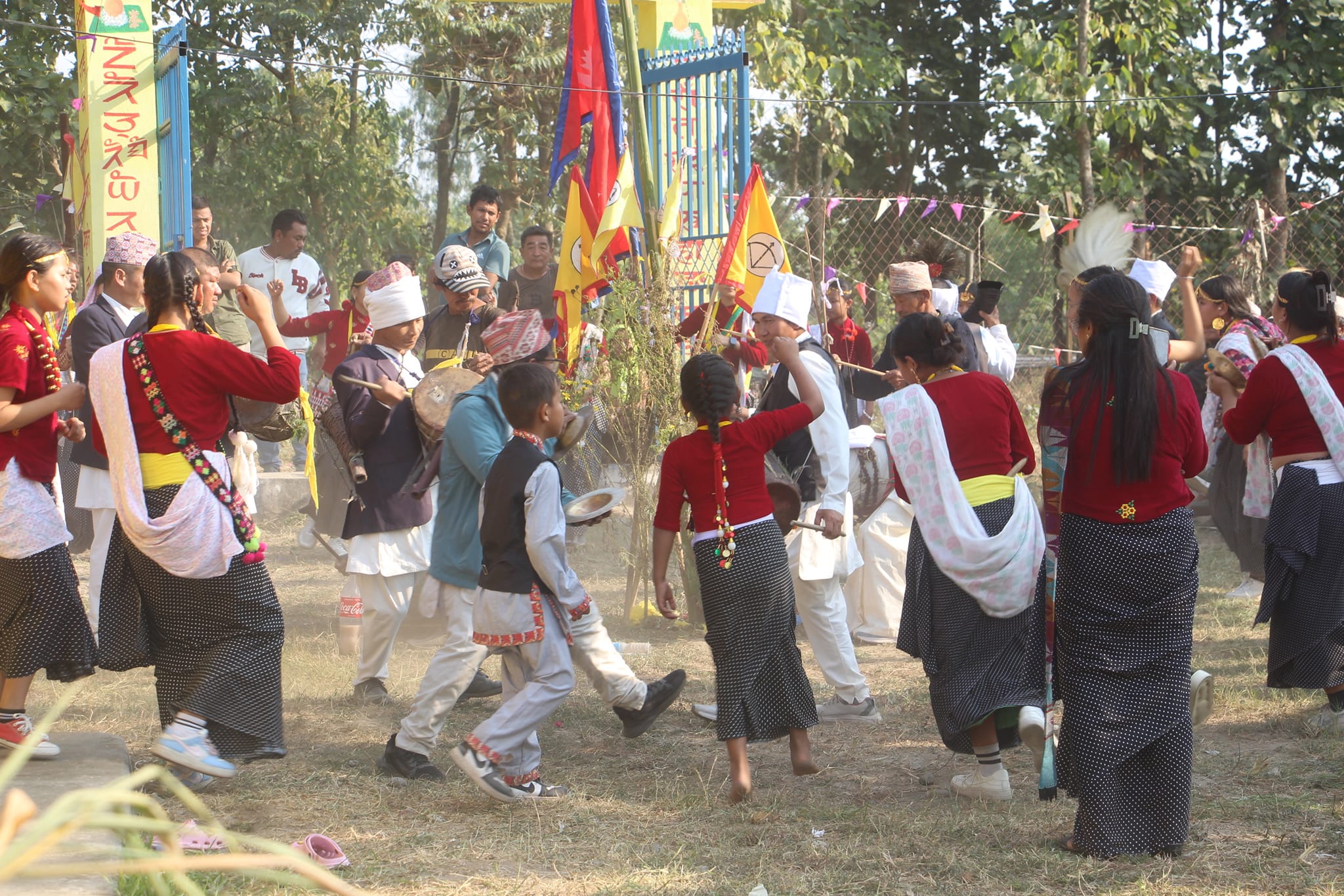 किरात समुदायले  मनाए उधौली पर्व