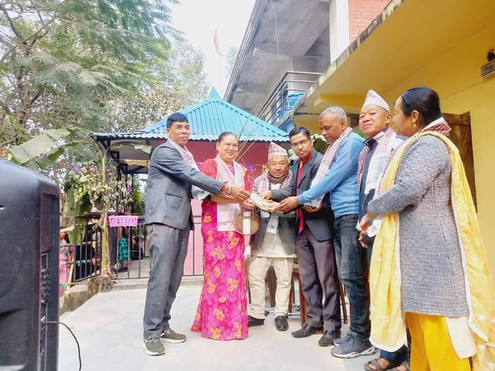 सरस्वती पुजाको अवसरमा अक्षय कोष स्थापना