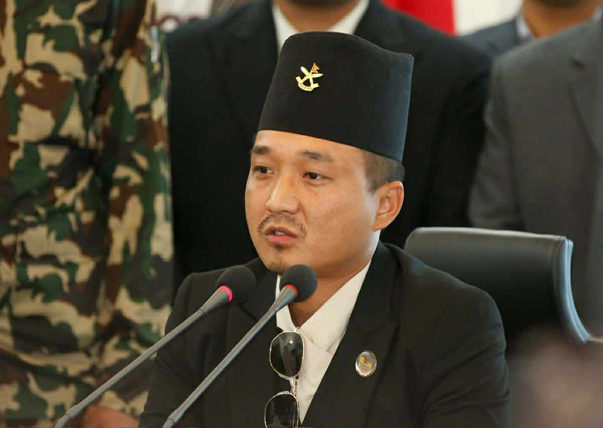 सम्पत्ति विवरणबारे गृहमन्त्री गुरुङको स्पष्टोक्ति