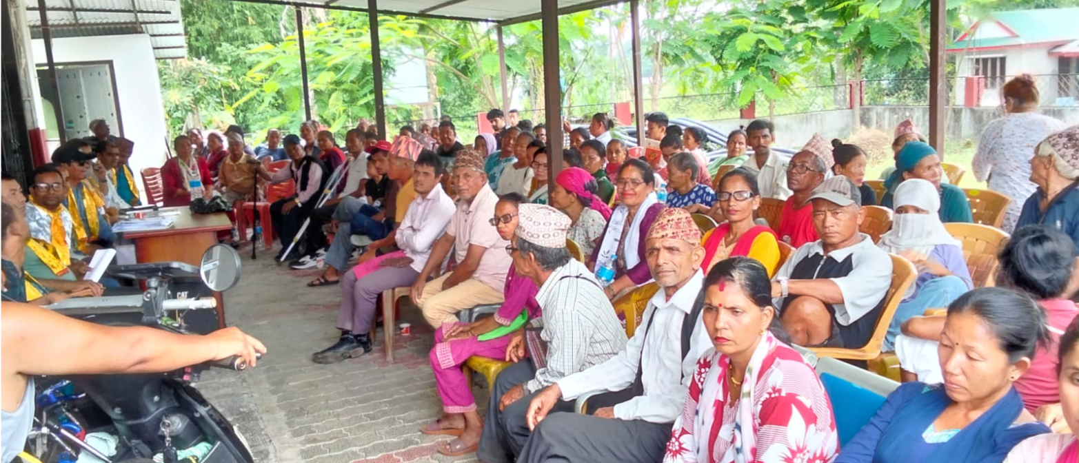 जागृती अपाङ्ग संघ चुलाचुली को अध्यक्ष मा मन्जु खनाल निर्वाचित